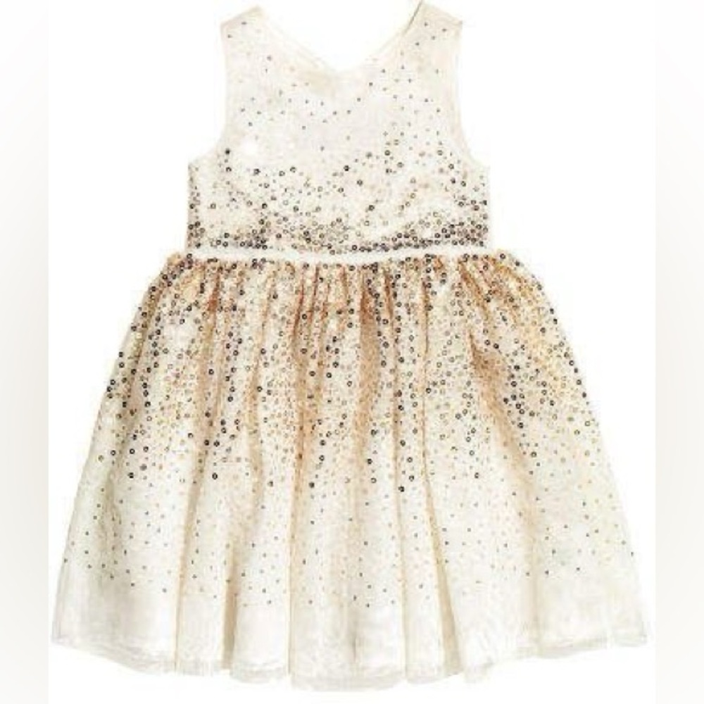🆕 H&M | Sequin Toddler Girl Party Dress